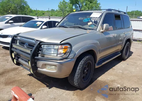 2003 Toyota Land Cruiser z USA, uszkodzony, nr VIN JTEHT05J632048764